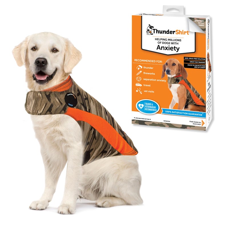 ThunderShirt for Dogs, X Large, Camo Polo - Dog Anxiety Vest - Image 1